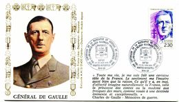 Thème Général De Gaulle - BT BPM 519 - 18 Juin 1990 - Y 477 - De Gaulle (General)