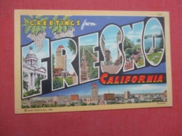 Greetings  Fresno - California > Fresno     Ref 4332 - Fresno