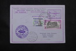 BELGIQUE - Aérogramme Par 1er Vol Bruxelles / Tokyo Par Le Pôle Nord En 1969 - L 70370 - Aerogramas