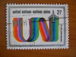 Nations Unies N° PA18  Obl - Gebraucht