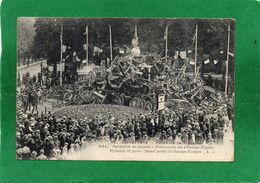 75-PARIS FETES DE LA VICTOIRE 14 JUILLET 1919- CPA  N°891  Vue D'ensemble Pyranide De Canons Rond Point - Altri