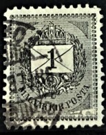 HUNGARY 1888/89 - Canceled - Sc# 22i - 1h - Used Stamps