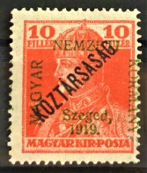 HUNGARY 1919 - MLH - Sc# 11N24 - 10f - Neufs