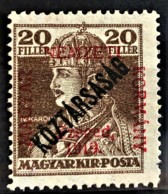 HUNGARY 1919 - MLH - Sc# 11N28 - 20f - Nuevos