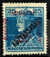 Delcampe - HUNGARY 1919 - MLH - Sc# 11N29 - 25f - Unused Stamps