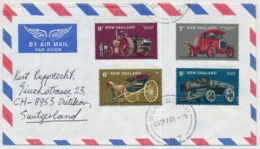 681-684 Auf Luftpost-Brief Gelaufen In Die Schweiz - Storia Postale