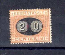 Italie 1890-91, Taxe  tp 1870 Surchargé, TX 23**cote 400 €, - Taxe