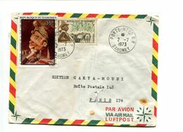 Georges DE LA TOUR - DAHOMEY - Affranchissement 35F + 5F Sur Lettre Par Avion - Other & Unclassified