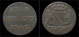 Netherlands Utrecht 1 Duit 1740 - …-1795 : Vereinigte Provinzen