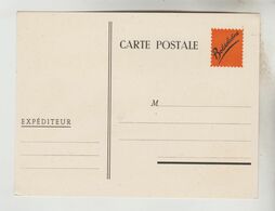 ENTIER POSTAL CARTE POSTALE PSEUDO ENTIER PRIVE OU SIMILI ENTIER - PUBLICITE BOLDOLAXINE COULEUR ORANGE - Privatganzsachen