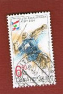 REP. CECA (CZECH REPUBLIC) - SG 405. - 2004 OLYMPIC & PARAOLYMPIC GAMES  -   USED - Sonstige & Ohne Zuordnung