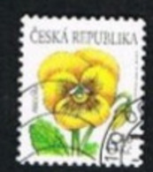 REP. CECA (CZECH REPUBLIC) - SG 335 -  2002 FLOWERS: PANSY   -   USED - Sonstige & Ohne Zuordnung