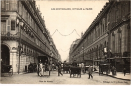 CPA PARIS 2e - Les Souverains D'Italie A Paris (83777) - Réceptions