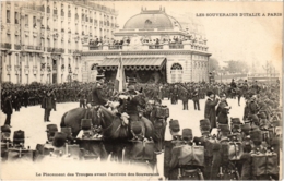 CPA PARIS 1e - Les Souverains D'Italie A Paris (83786) - Ricevimenti