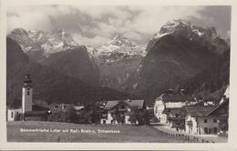 Austria - 5090 Lofer - Alte Ortsansicht Mit Kirche - Reif- Breit - Und Ochsenhorn - Nice Stamp - Lofer