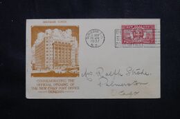 NOUVELLE ZÉLANDE - Enveloppe Souvenir De L'ouverture Du Bureau De Poste De Dundee En 1937 - L 70520 - Briefe U. Dokumente