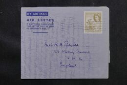 RHODESIE DU SUD - Aérogramme Pour Le Royaume Uni - L 70546 - Southern Rhodesia (...-1964)