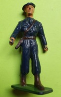 Lot 1 Figurine Soldat Jouet STARLUX - Plastique - CHASSEUR ALPIN - Chef - Bon état D'usage - Années 1960 - Starlux