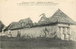 CHAMPFLEURY CE QUI RESTE DES ETABLES BOMBARDEES EN SEPTEMBRE - Autres & Non Classés