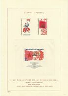 Czechoslovakia 1976 - Mi. 2321/22 + Bl. 32 SPECIMEN - Variedades Y Curiosidades