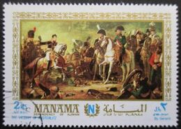 MANAMA Poste Aérienne N°34 Napoléon Oblitéré - Manama