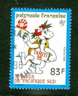 Jeux Du Pacifique; Polynésie Française / French Polynesia; Scott # 666; Usagé (3437) - Gebraucht