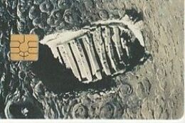 GEMPLUS  Pas Sur La Lune - Raumfahrt