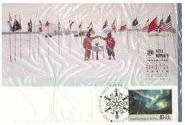 (L 15) Australia - Antarctica Maxicard 1991 (still In Original Packaging) With Phila Nippon 91 Overprint In Gold - Other & Unclassified
