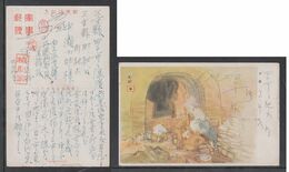 JAPAN WWII Military Evening Picture Postcard SOUTH CHINA WW2 MANCHURIA CHINE MANDCHOUKOUO JAPON GIAPPONE - 1943-45 Shanghai & Nankin