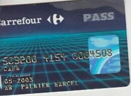 CARREFOUR   Mp 2003 - Disposable Credit Card