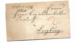 CH015 / SCHWEIZ - SCHINZNACH DORF - 1849 Nach Lenzburg - ...-1845 Prephilately