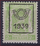 ONBEKEND / INCONNU DUBBELDRUK KLEIN STAATSWAPEN * MH TYPO Nr. 417  1939 In Goede Staat ; Zie Ook Scan  ! - Typo Precancels 1936-51 (Small Seal Of The State)