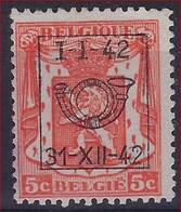 ONBEKEND / INCONNU DUBBELDRUK KLEIN STAATSWAPEN  TYPO Nr. 476  1942 In Goede Staat ; Zie Ook Scan  ! - Typo Precancels 1936-51 (Small Seal Of The State)