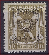 ONBEKEND / INCONNU DUBBELDRUK KLEIN STAATSWAPEN TYPO Nr. 486   1942 In Goede Staat ; Zie Ook Scan  ! - Typo Precancels 1936-51 (Small Seal Of The State)