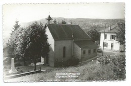 74 - MORNEX - L'Eglise Et La Poste - CPSM - Autres Communes