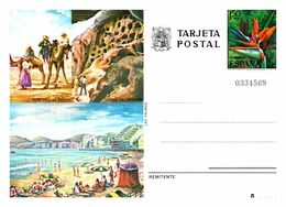 Thème Fleurs - Espagne - Entier Postal - TB - Other & Unclassified