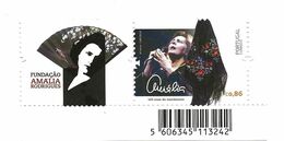 TIMBRES- STAMPS - BRIEFMARKE - SELLOS - PORTUGAL - CENT.e NAISSANCE D'AMÁLIA RODRIGUES - TIMBRE NEUF AVEC VIGNETTE -MNH. - Musica