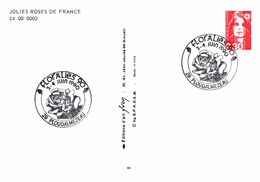 Thème Fleurs - France - Carte - TB - Other & Unclassified