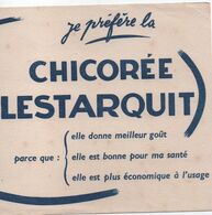 Buvard Publicitaire Ancien/Chicorée/ Chicorée LESTARQUIT /Je Préfère.../Vers 1950-60   BUV493 - Koffie En Thee