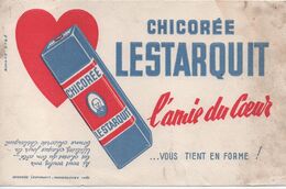 Buvard Publicitaire Ancien/Chicorée/Chicorée LESTARQUIT/L'Amie Du Coeur /WAMBRECHIES/Vers 1950-60               BUV497 - Café & Té