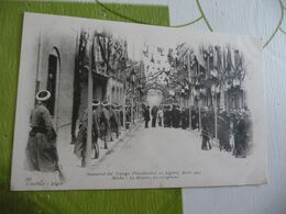 CPA Algérie Algéria Précurseur Avant 1906 Souvenir Voyage Présidentiel Blida La Mairie - Blida
