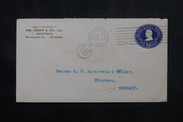 ETATS UNIS - Enveloppe Commerciale De San Francisco En 1908 Pour L 'Allemagne - L 70653 - 1901-20
