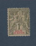 Bénin N° 32, 1 F Groupe Neuf * - Unused Stamps