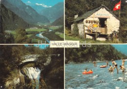 Valle Maggia - Gordevio - River - Children - 8758 - Switzerland - Used - Maggia