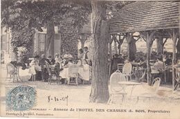 AVIT18- FONTAINEBLEAU  EN SEINE ET MARNE  ANNEXE DE L'HOTEL DES CHASSES   CPA CIRCULEE - Fontainebleau