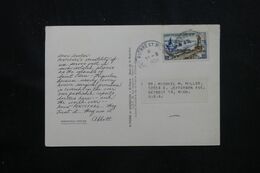 SAINT PIERRE ET MIQUELON - Carte Postale Commerciale Médicale " Albott " Pour Les Etats Unis En 1959 - L 70705 - Covers & Documents