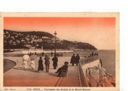 NICE       /    TERRASSE DU SOLEIL  ET LE MONT BORON - Viste Panoramiche, Panorama