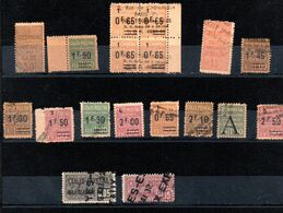 FRANCE PETIT LOT COLIS POSTAUX OBL - Andere & Zonder Classificatie