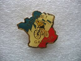 Pin's Club Vélo, Cyclisme: Montée Du Col Du Galibier Depuis Col Du Lautaret : 2642m - Cyclisme