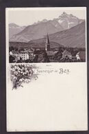 Delcampe - CPA Suisse Helvétia Schweiz Svizzera Non Circulé Litho Gruss Canton De Vaud Bex Les Bains - Bex